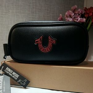 TRUE RELIGION Men's Travel Toiletry Bag "VIPER" TR104854 BRAND-NEW w/tags